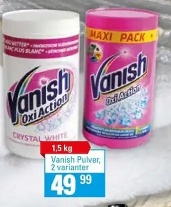 zur Krone Vanish Pulver, 2 Varianter 1,5 Kg tilbud