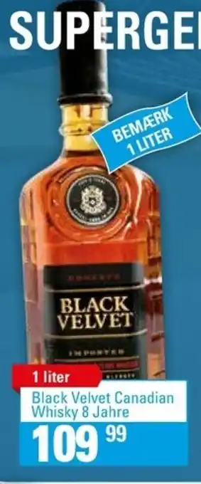 Black Velvet Canadian Whisky 8 Jahre 1 Liter