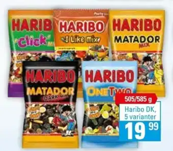 zur Krone Haribo DK, 5 Varianter 505/585g tilbud