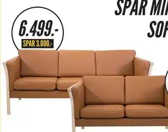 My Home Oxford sofaer 3 pers. sofa tilbud