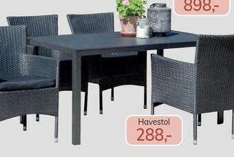 Daells Bolighus Havebord tilbud