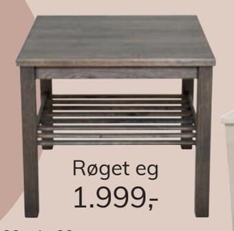 Daells Bolighus Hjørnebord tilbud