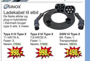 Harald Nyborg Ladekabel til elbil tilbud
