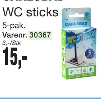 Harald Nyborg Wc sticks tilbud