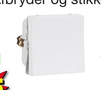 Fuga afbryder og stikkontakt