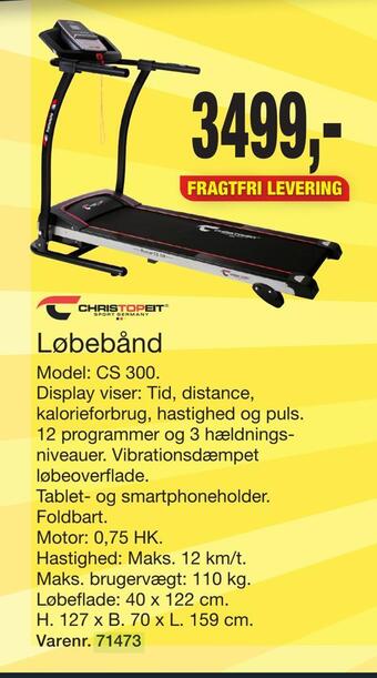 Harald Nyborg Løbebånd tilbud