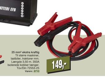 Startkabel i kobber