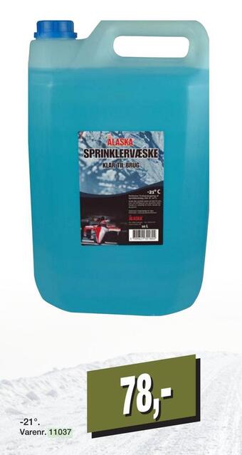 Udvinding for meget Har det dårligt Sprinklervæske tilbud hos Harald Nyborg