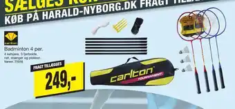 Harald Nyborg Badminton 4 per tilbud