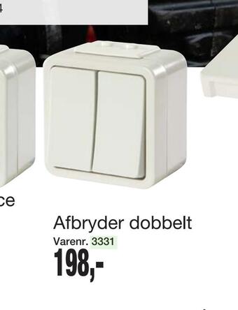 Afbryder dobbelt