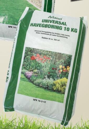 Harald Nyborg Universal havegødning tilbud