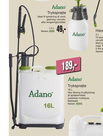 Harald Nyborg Tryksprøjte tilbud