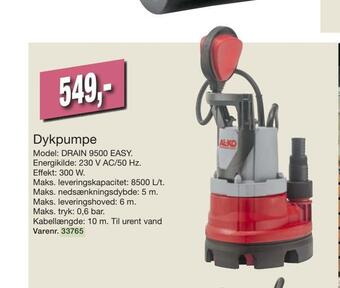 Harald Nyborg Dykpumpe tilbud