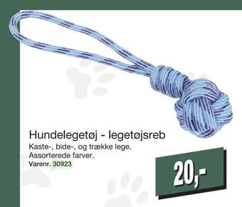 Harald Nyborg Hundelegetøj - legetøjsreb tilbud