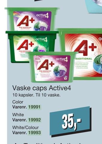 Vaske caps active4