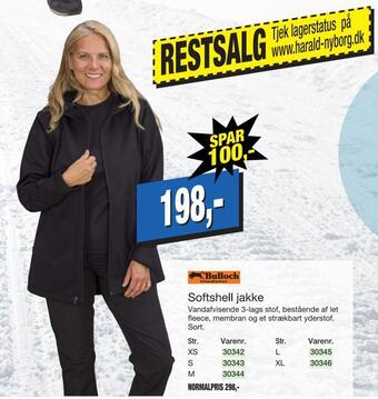 Harald Nyborg Softshell jakke tilbud