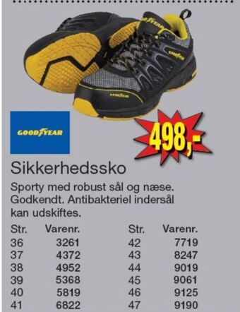 Harald Nyborg Goodyear sikkerhedssko tilbud