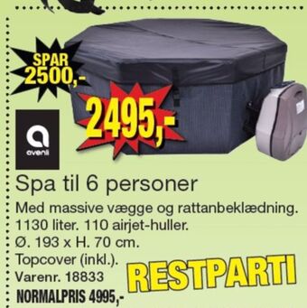 Harald Nyborg Avenli spa tilbud