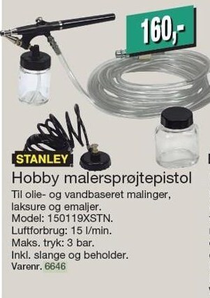 Harald Nyborg Hobby malersprøjtespistol tilbud