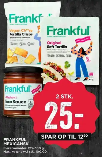 Frankful mexicansk