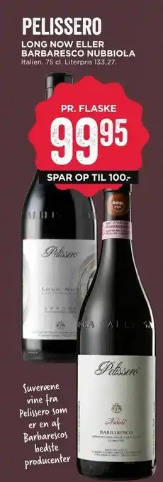 MENY Long now eller barbaresco nubbiola tilbud