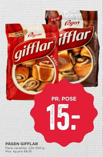 MENY Pågen gifflar tilbud