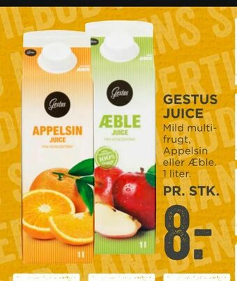 MENY Gestus juice tilbud