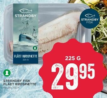 MENY Strandby fisk flået rødspætte tilbud