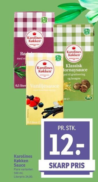 SPAR Karolines sauce flydende tilbud