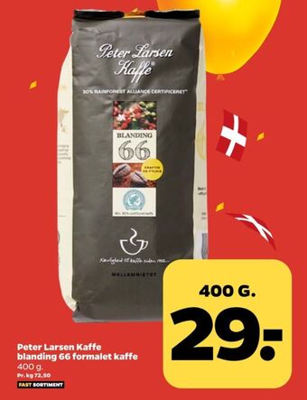 Netto Blanding 66 kaffe formalet tilbud