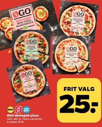 Netto Øgo pizza tilbud