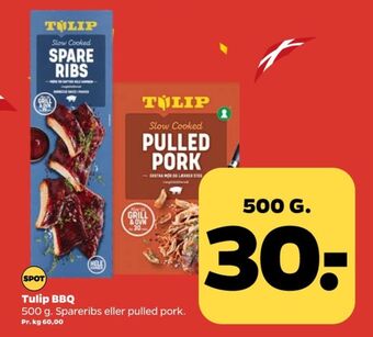 Netto Tulip pulled pork tilbud