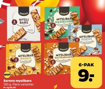 Netto Sereno myslibar tilbud