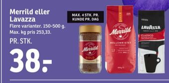 SPAR Gold instant kaffe tilbud