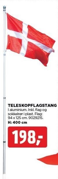 Teleskopflagstang