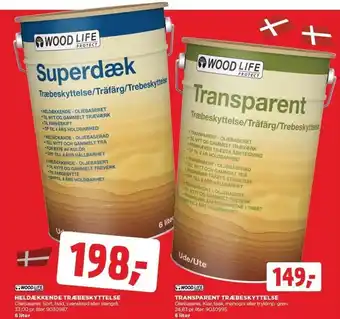 jem & fix Wood heldækkende træbeskyttelse eller transparent træbeskyttelse tilbud