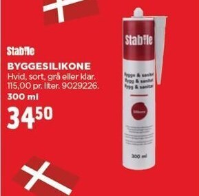 Stabile byggesilikone
