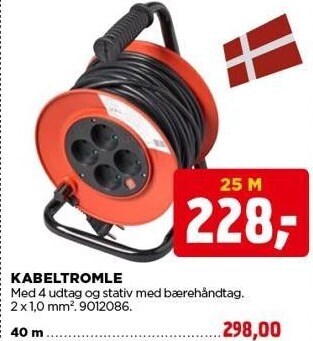 jem & fix Kabeltromle tilbud