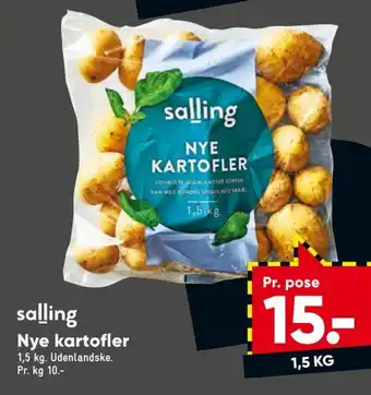 Bilka Salling Nye Kartofler tilbud