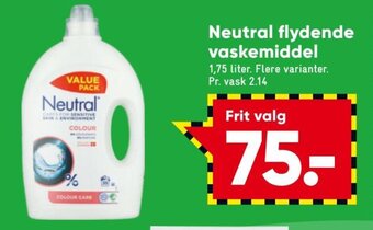 Bilka Neutral Flydende Vaskemiddel tilbud