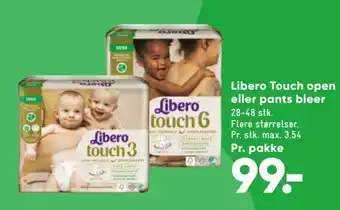 Bilka Libero Touch Open Eller Pants Bleer tilbud