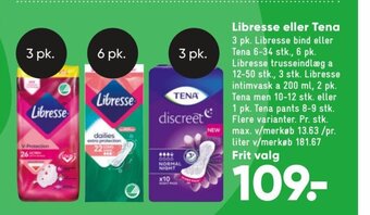 Libresse eller Tena