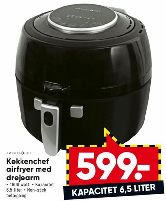 Køkkenchef Airfryer Med Drejearm