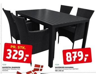 jem & fix Havebord havanna tilbud