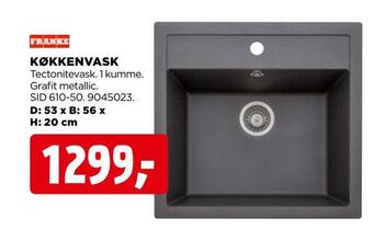 Køkkenvask