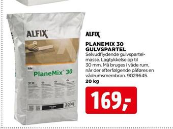 Planemix 30 gulvspartel
