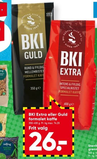 Guld kaffe formalet