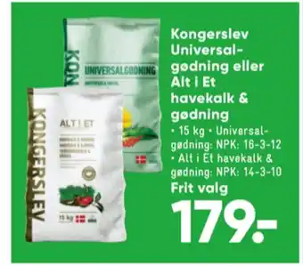 Kongerslev gødning