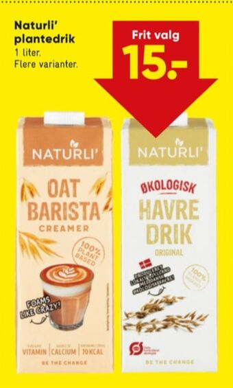 Oat barista havredrik