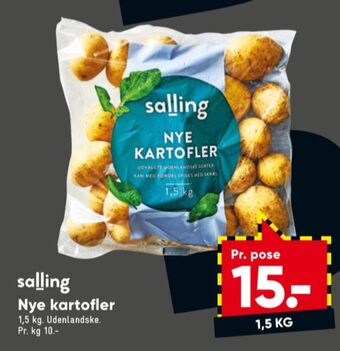 Bilka Salling kartofler tilbud